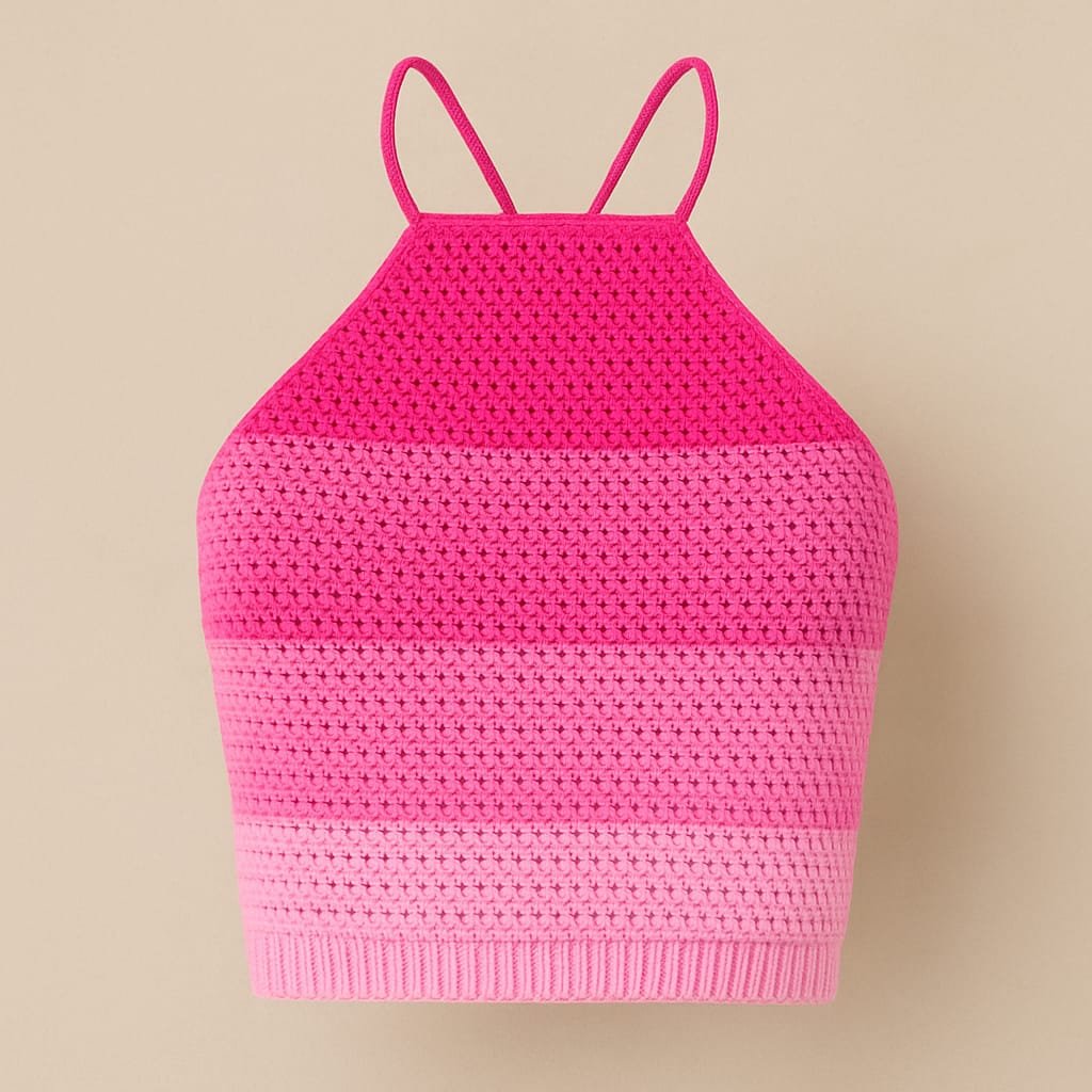 Top Espalda Libre Crochet